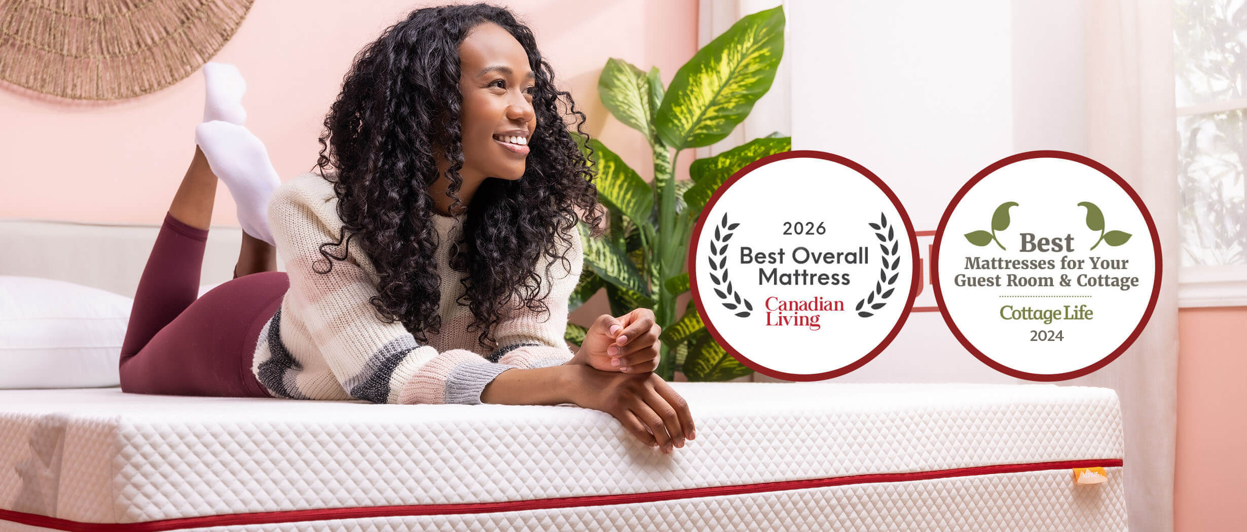 Awards for 2025 Best Overall Mattress & Best Mattresses for Your Guest Room and Cottage