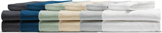 Egyptian Cotton Sheets in many colours